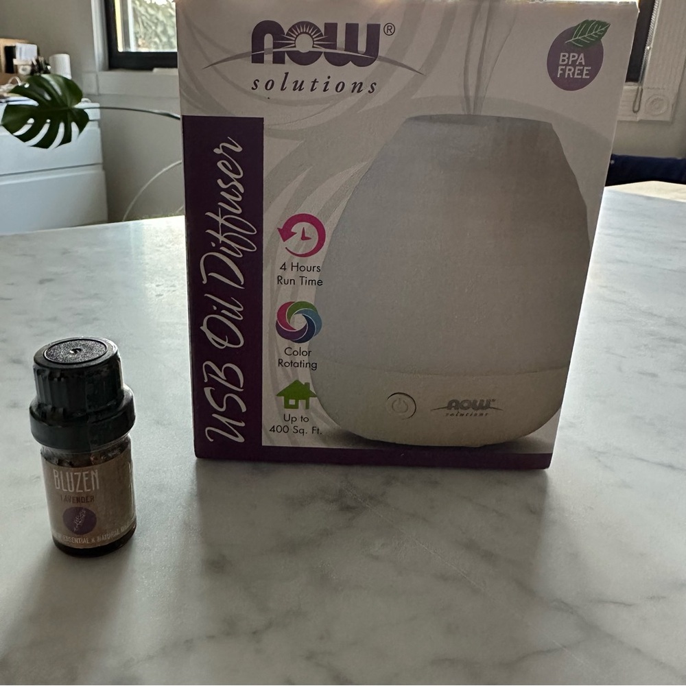 NOW Ultrasonic Essential Oil USB Diffuser - Picture 2 of 3